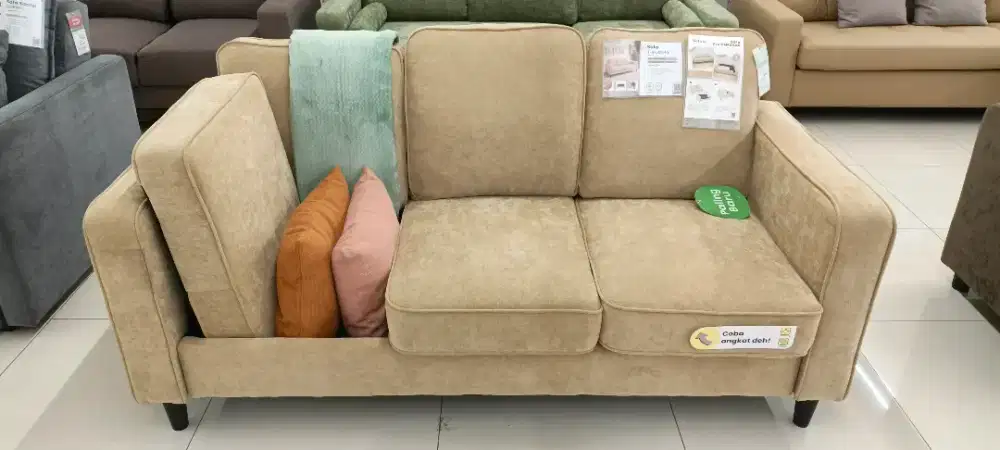 Sofa Theodore with Storage Beige
