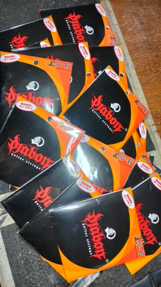 Djabon String ukuran 0.10 - 0.46