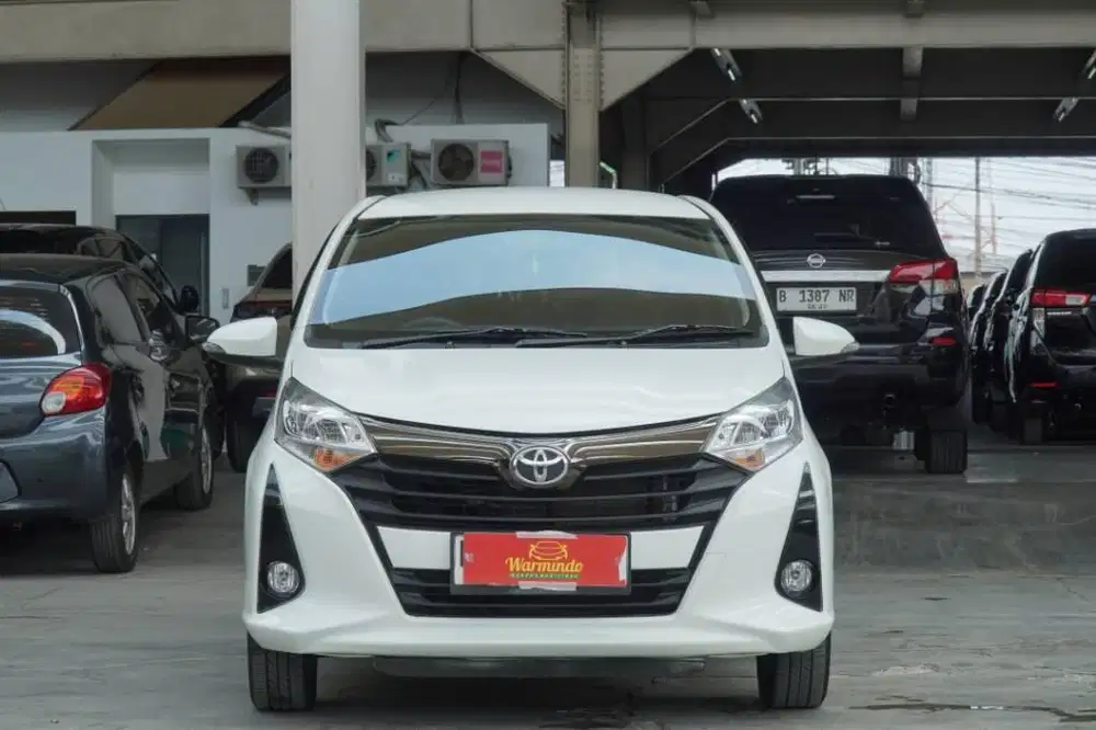 Toyota Calya 1.2 G Matic AT 2020 Putih Low KM calya DP minim