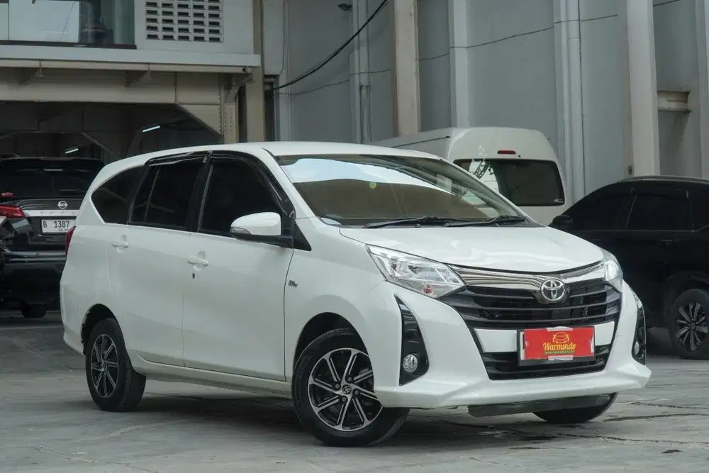 Toyota Calya 1.2 G Matic AT tahun 2020 Putih DP minim 25 juta