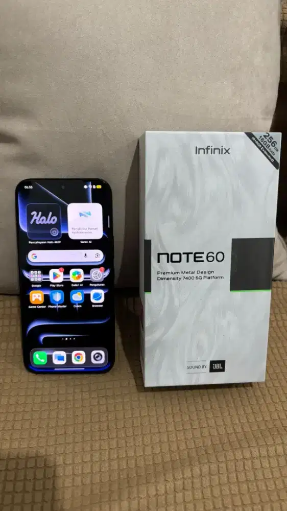 Infinix note 60 5g 8/256gb like new