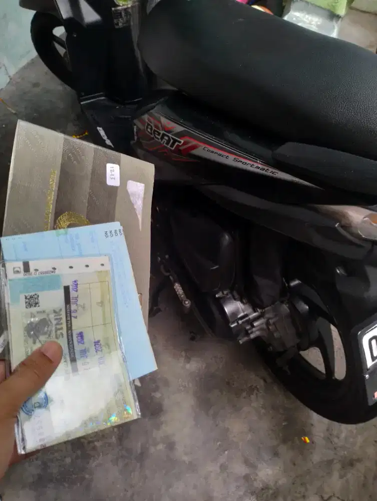Honda Beat FI Stater Halus 2015 SS Lengkap