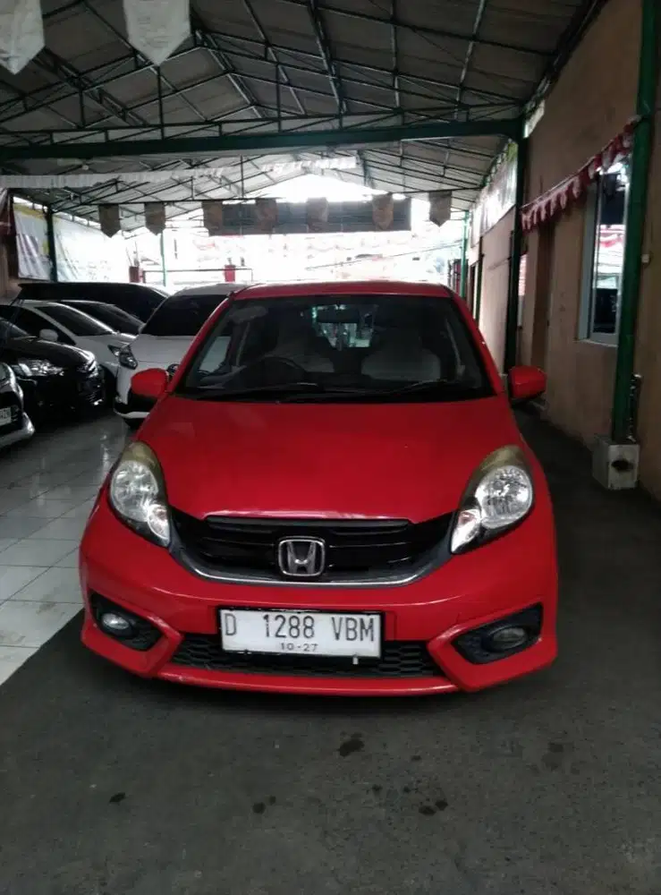 DP 9 JT Honda Brio E 1.2 Satya Matic 2017 Glossy Red