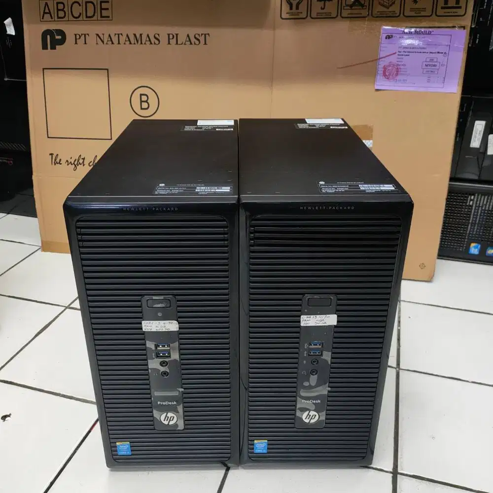 PC HP PRODESK 400 G2.CORE I3 4150.RAM 4 GB.HDD 500 GB *RZC