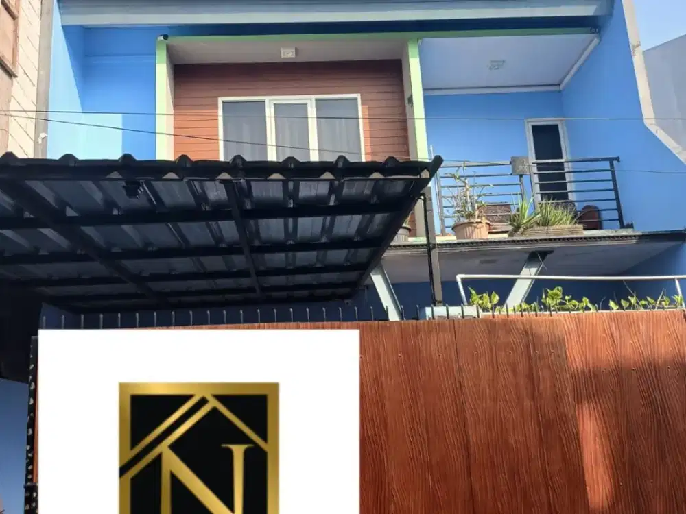 DIJUAL RUMAH MINIMALIS 2 LANTAI GAS ALAM KAV MELATI KP BARU CIMANGGIS DEPOK