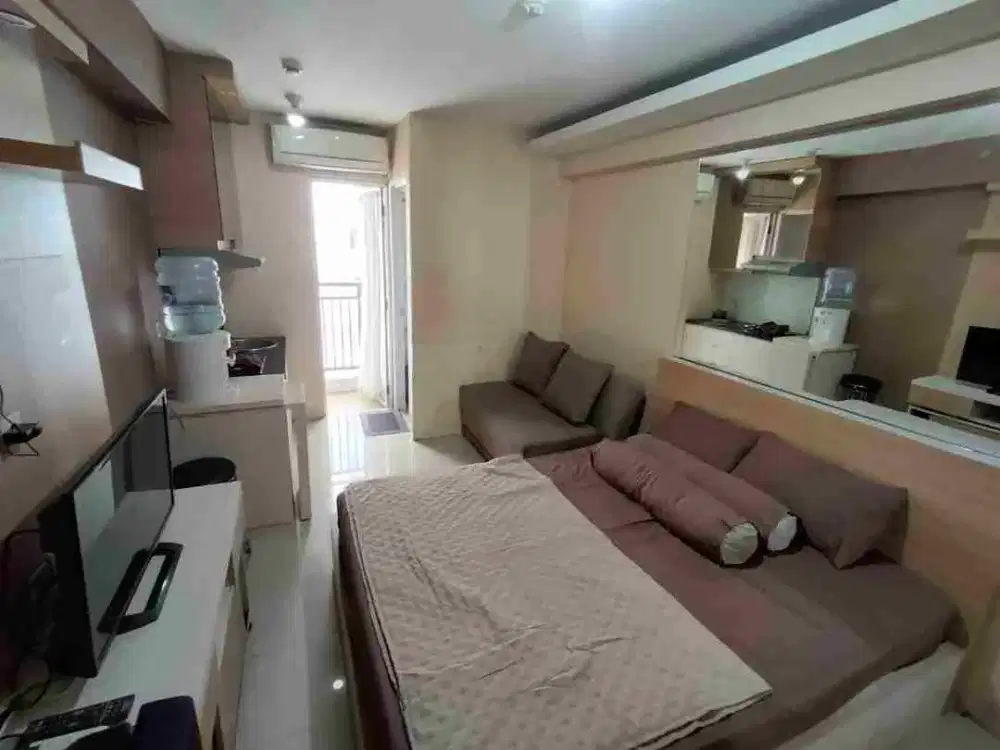 Studio furnished apartemen Bassura city per 3bln tower Edelweiss