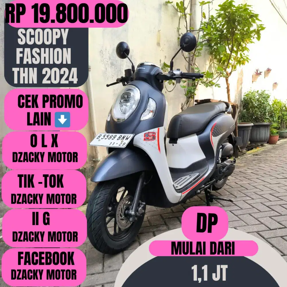 SCOOPY FASHION THN 2024+