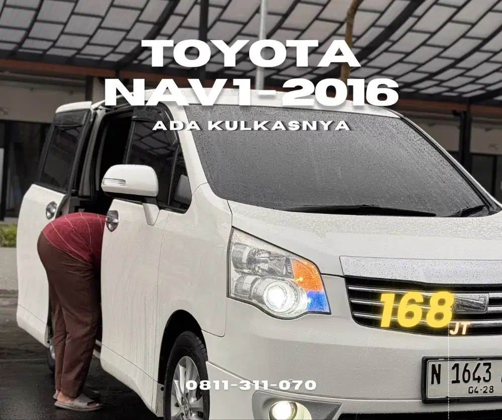 TOYOTA NAV1 NAV-1 V limited 2016 NIK 2015 bisa TT serena 2017