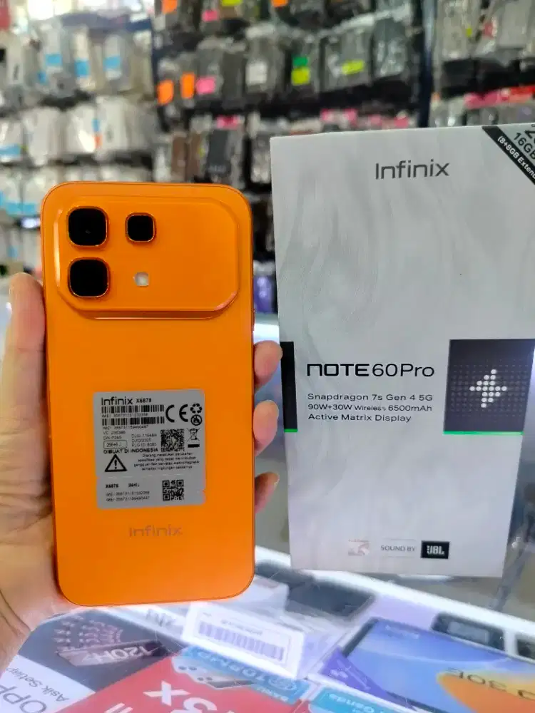 Infinix Note 60 Pro 5G Ram 8+8GB Rom 256GB Second Like new Bergaransi