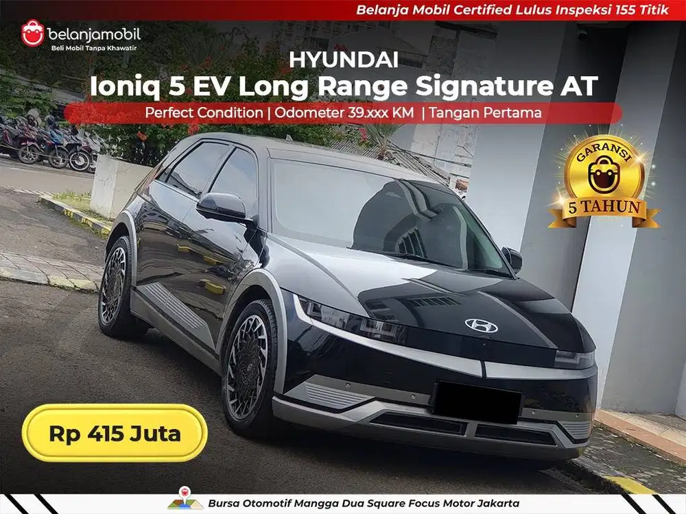 [ TANGAN PERTAMA ] Hyundai Ioniq 5 Long Range Signature EV 2023 2024