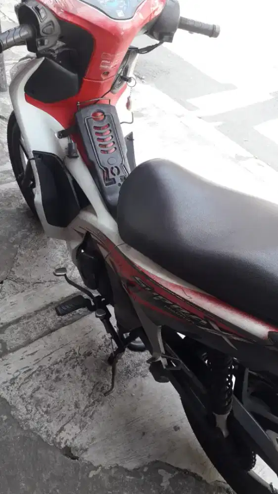 Honda Supra helm in injeksi THN 2014 plat AE ngawi
