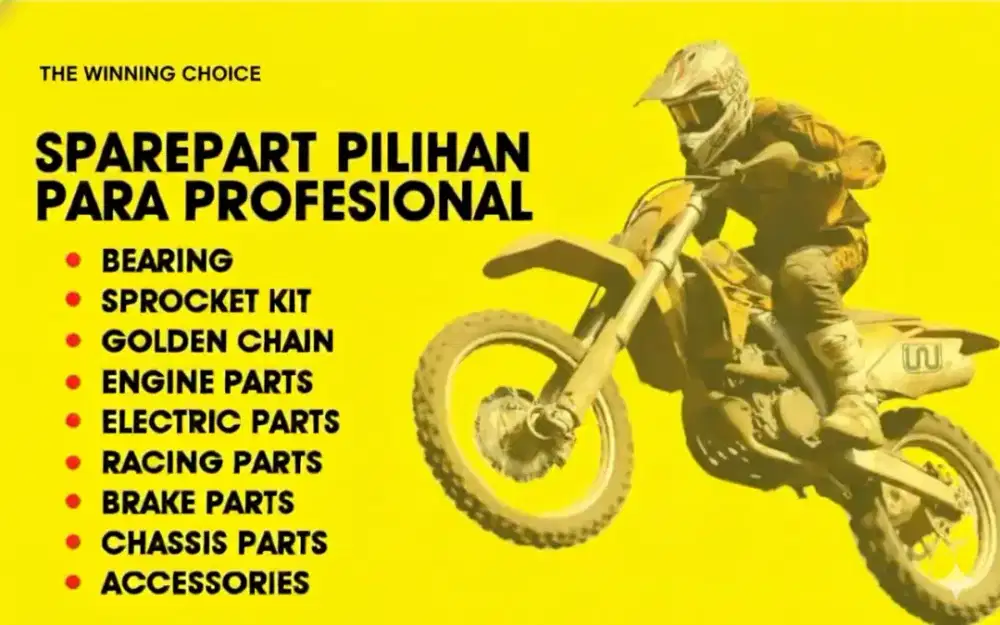 DICARI MARKETING PERUSAHAAN SPARE PART MOTOR