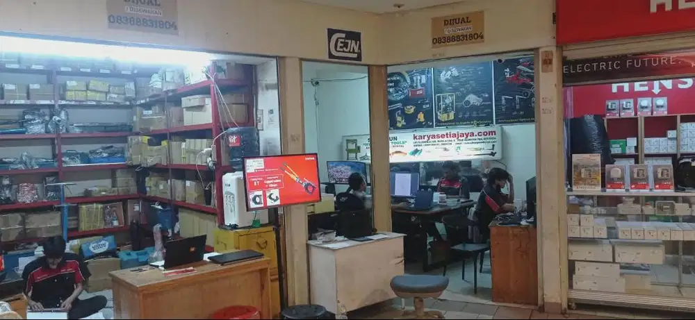 Dijual 2 Ruko gandeng di LTC Glodok Lantai UG Blok A2 No.7-8