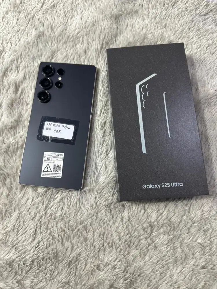 Samsung S25 ultra 12/512 gb sein fullset mulus