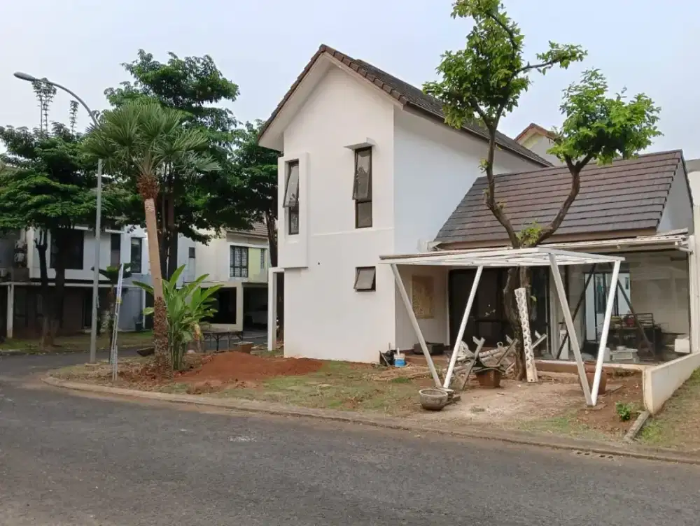 Rumah superrr murah di icon bsd tanah besar posisi hoek