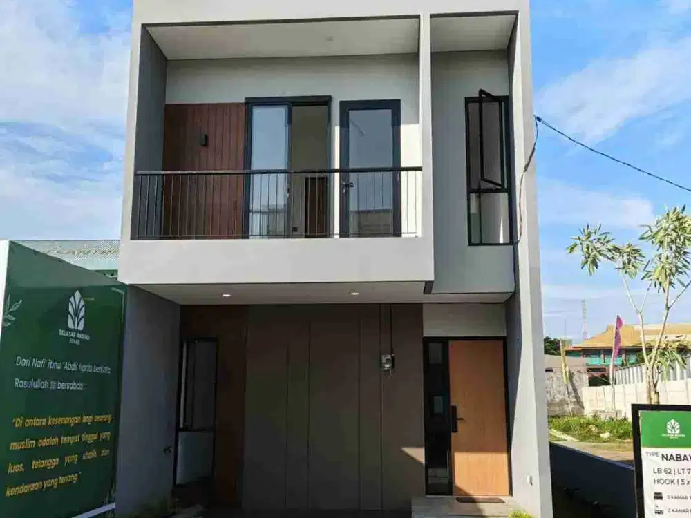 Jual Rumah Baru Cluster Di Bekasi Utara Dekat Stasiun & Tol Murah, Bisa KPR Dijual