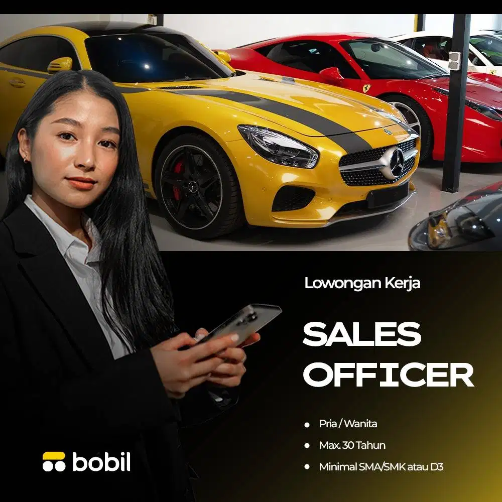 LOWONGAN KERJA - SALES OFFICER