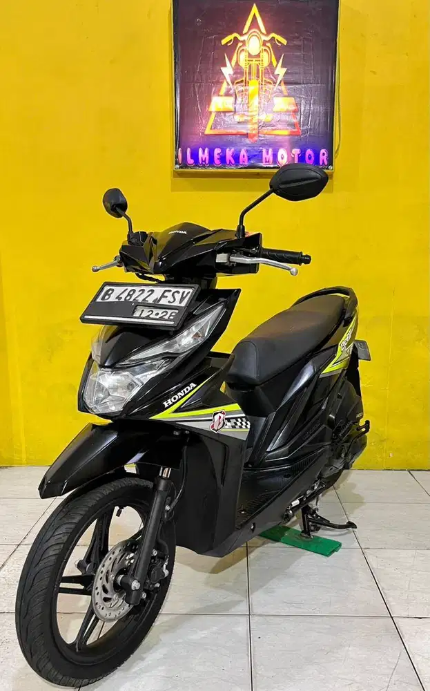 HONDA NEW BEAT FI SPORTY CBS TAHUN 2018 CASH & CREDIT