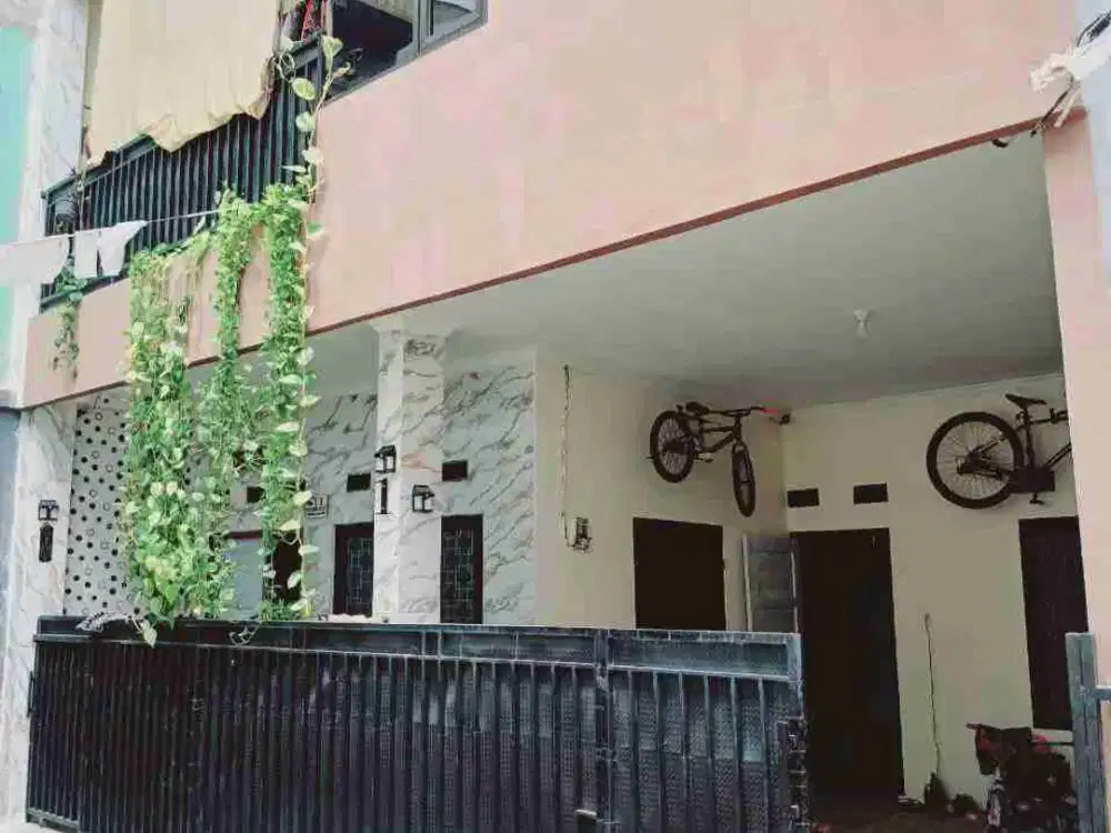 Jual Rumah  Siap Huni 2 Lantai Di Bintara Jaya Bekasi Barat, Bebas Banjir Murah Dijual