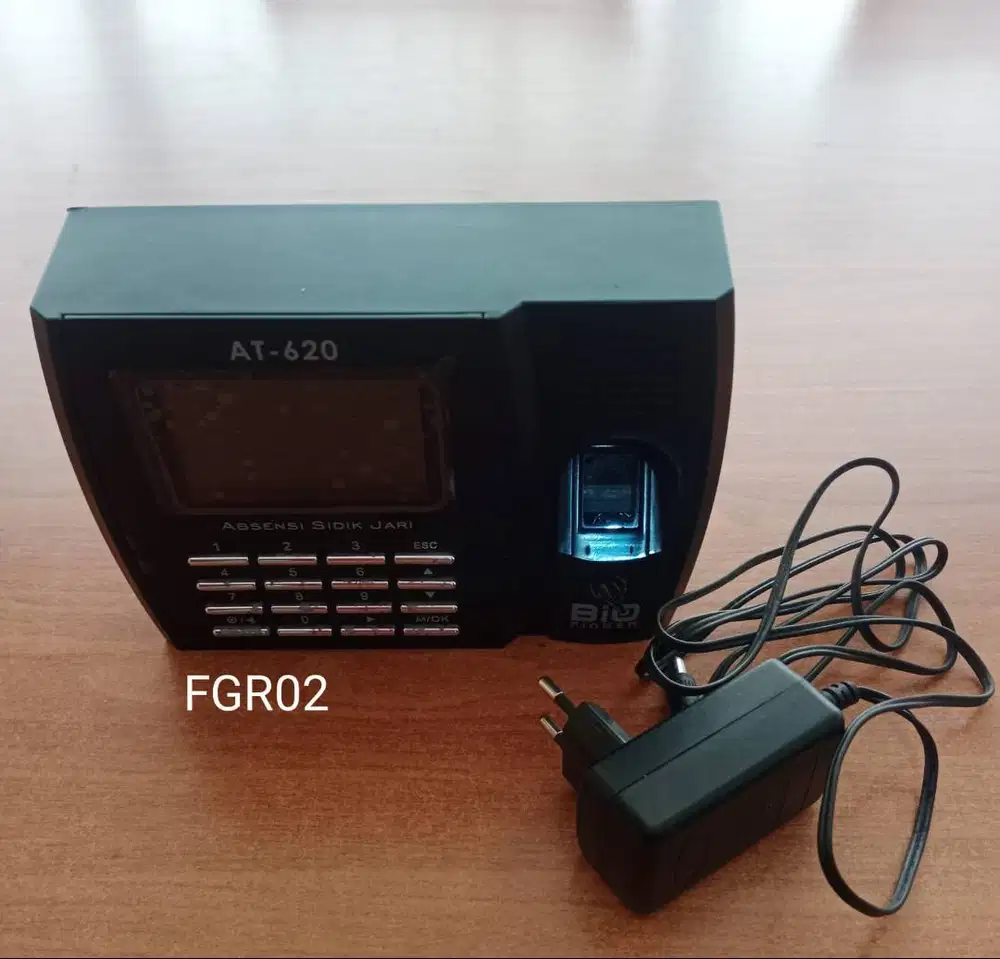 MESIN ABSENSI MESIN FINGER BIO FINGER AT-620 BLACK