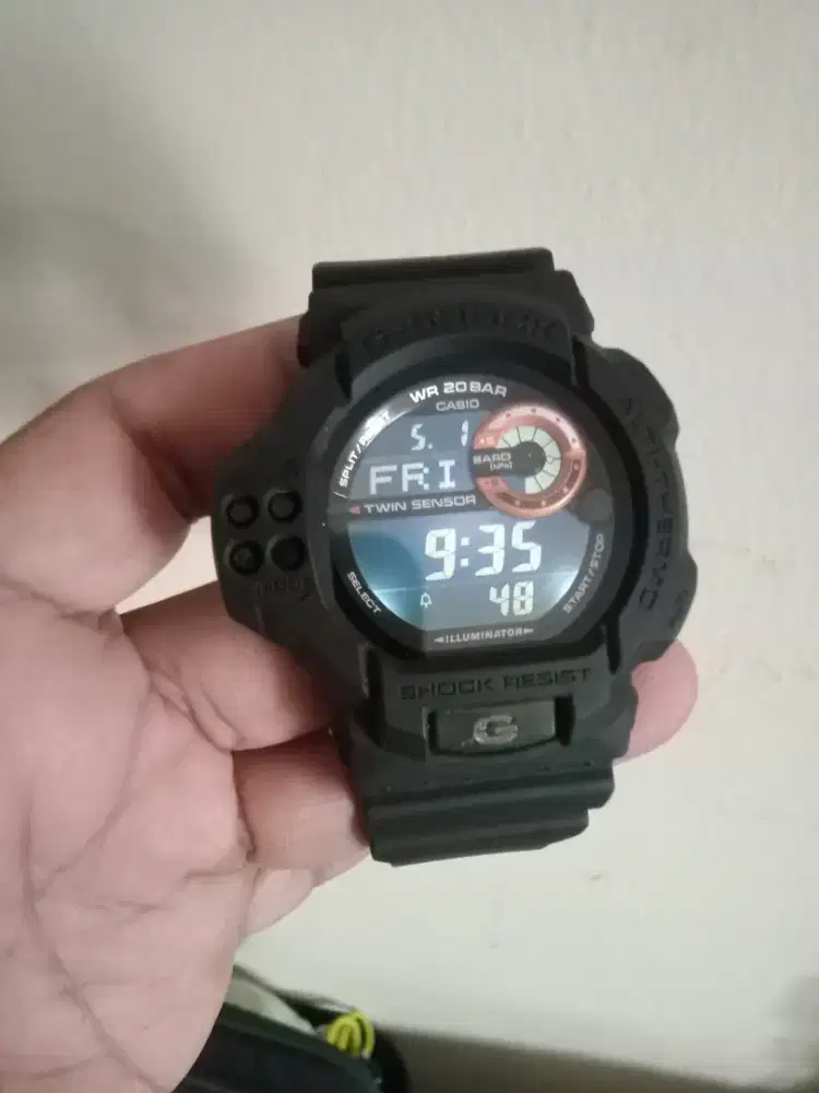 Jam GShock gdf 100 1bdr original