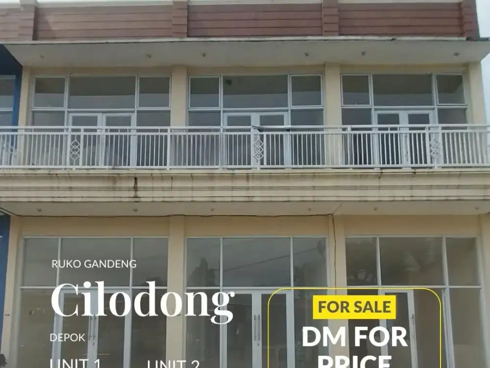 Dijual Ruko di Griya Elok Cilodong, Depok, Jawa Barat