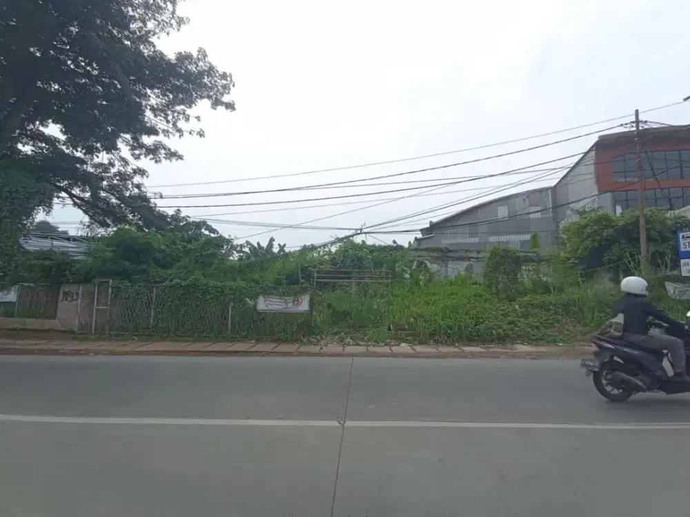 Dijual Tanah Pinggir Jalan Raya Jambore Cibubur Jakarta Timur Sangat Strategis Cocok Utk Bisnis