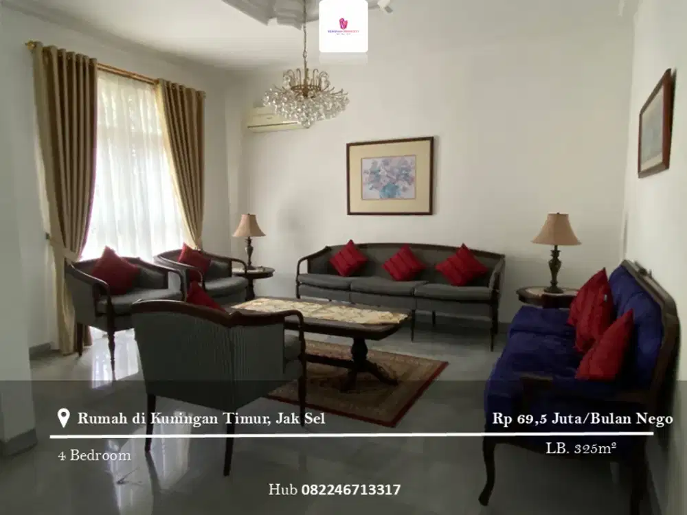 Disewakan Rumah Bagus Kuningan Timur, Jakarta Selatan