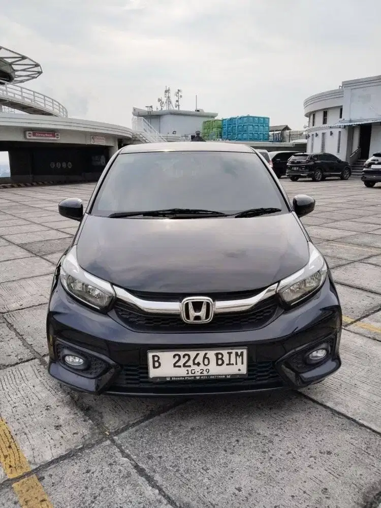 (Tdp 18jt) Honda Brio Satya 1.2 E AT (Automatic) 2019 Hitam, KM 29RB