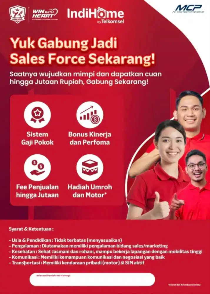 RECRUITMEN SALES FORCE INDIHOME
