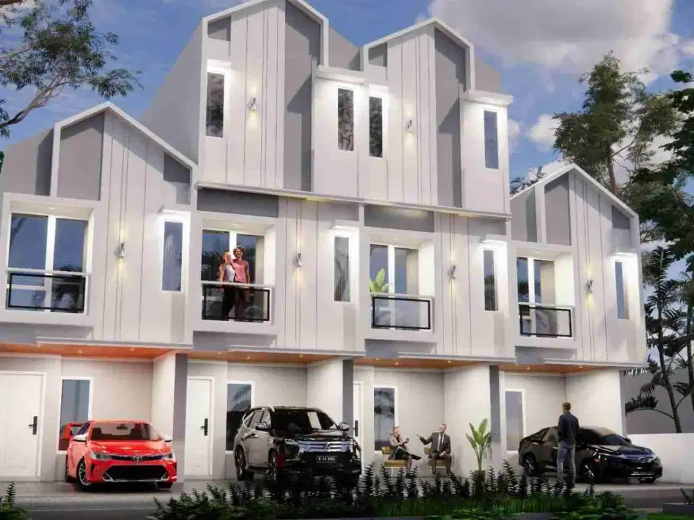 Rumah Baru Ready Siap Huni Di Jakarta Pusat, Cluster 2 Lantai (Akses Jalan 2 Mobil)
