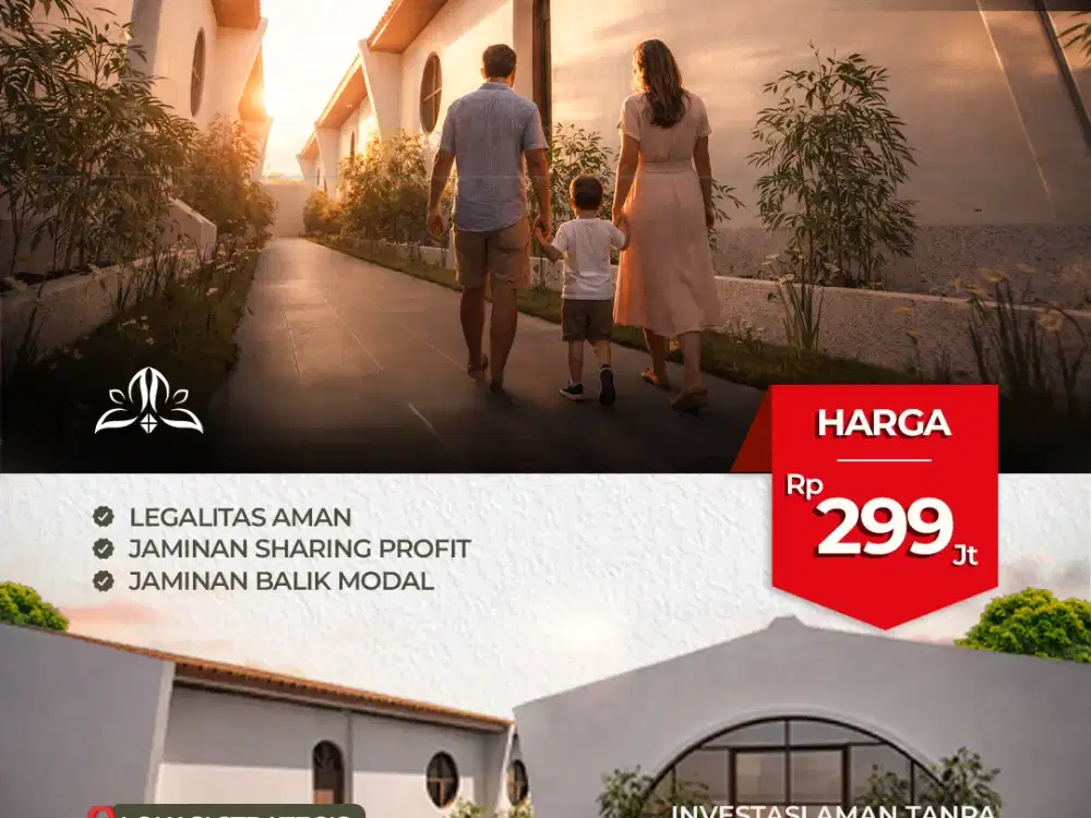 Investasi Villa Lapangan Denggung - Konsep Private Living dengan Potensi Return Menarik