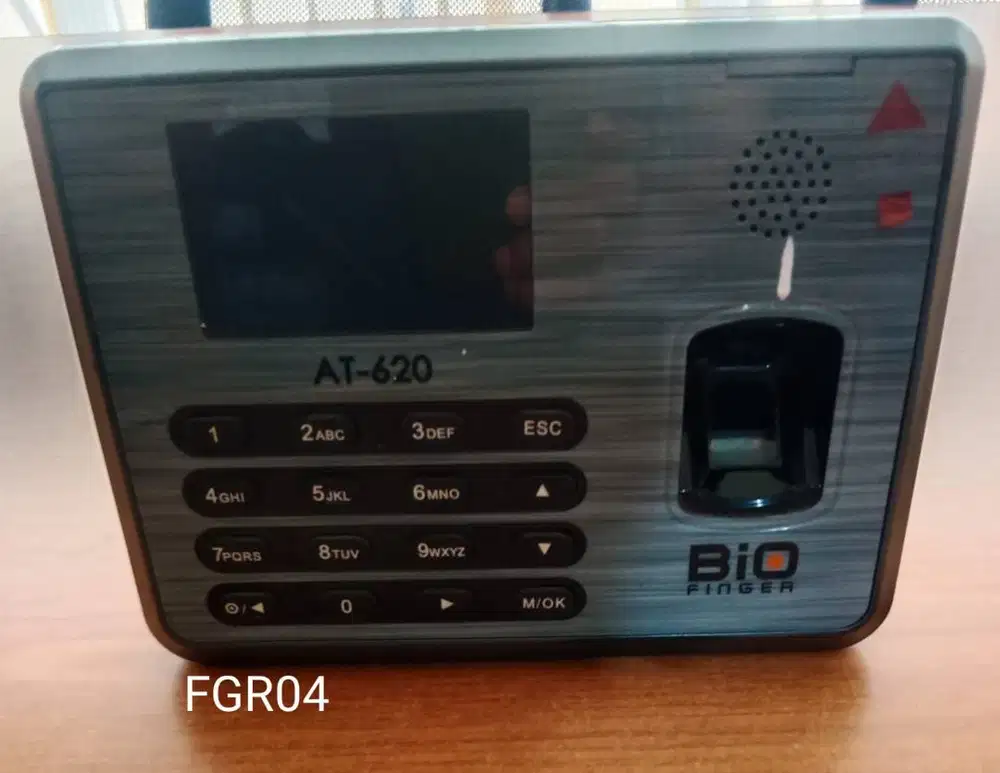 MESIN ABSENSI MESIN FINGER BIO FINGER AT-620 GREY