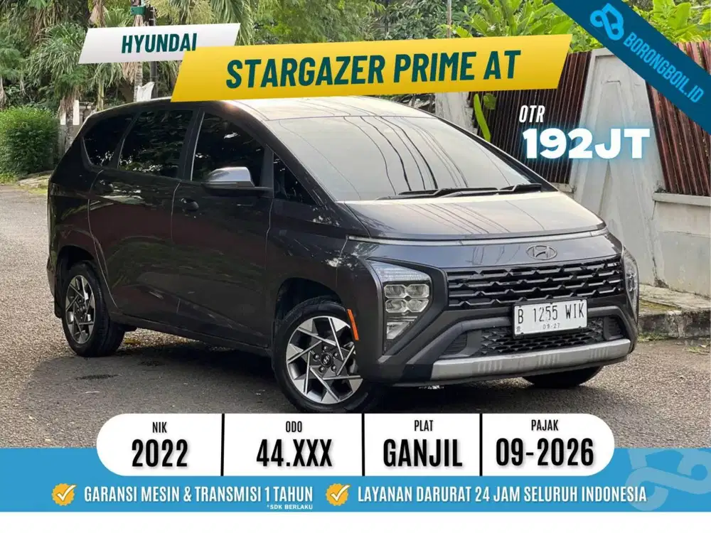 Hyundai Stargazer Prime Captain Seat AT 2022 abu 2023 xpander