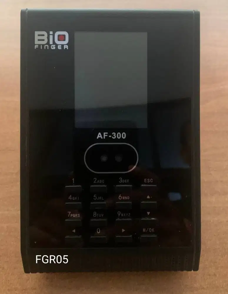MESIN ABSENSI MESIN FINGER BIO FINGER AF-300 BLACK