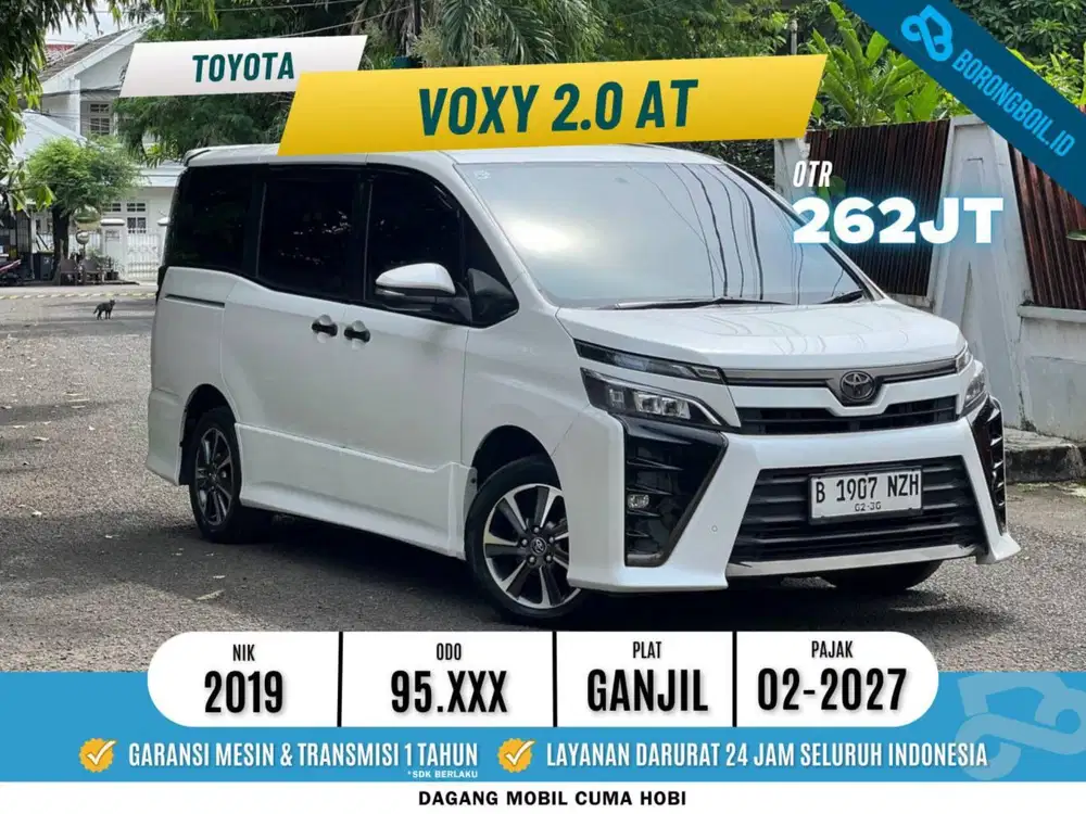 Toyota Voxy 2.0 AT 2019 Putih 2020 sienta serena hws biante