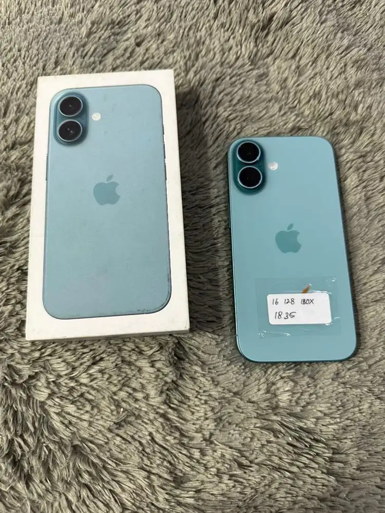 Iphone 16 128 gb garansi ibox aktif mulus