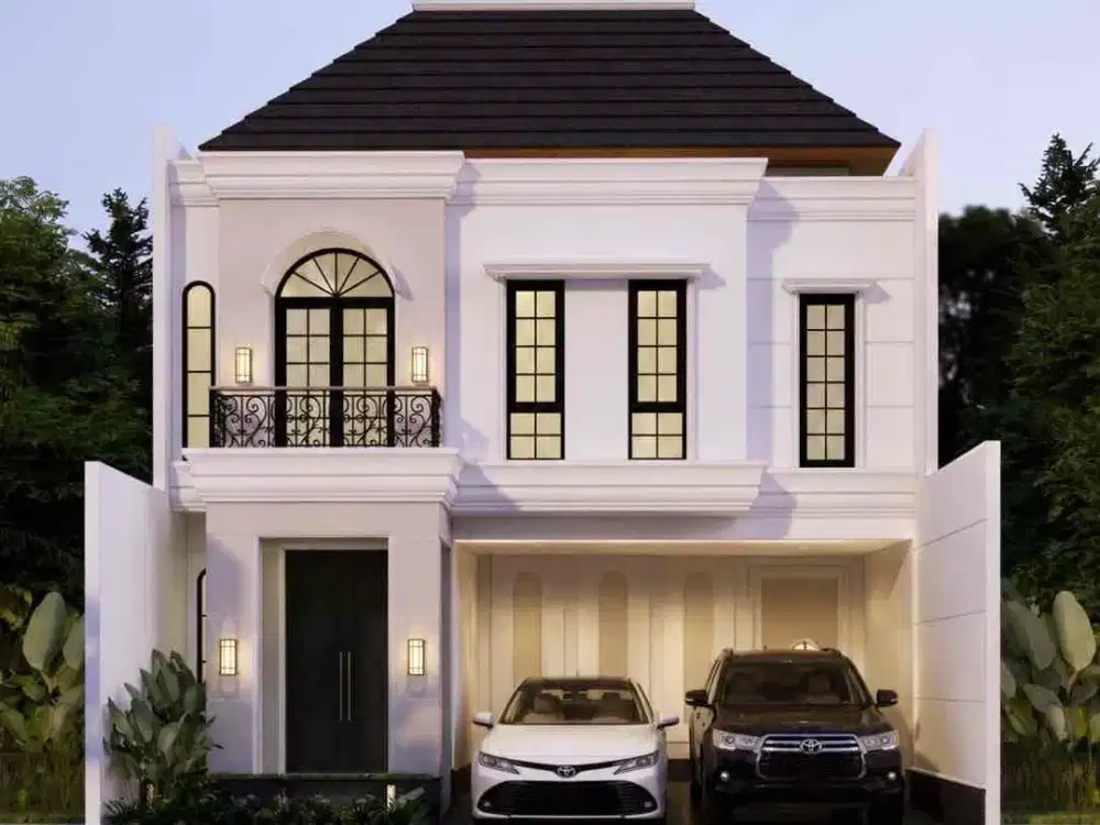 Rumah Mewah American Classic di Jl Utama Griya Taman Asri