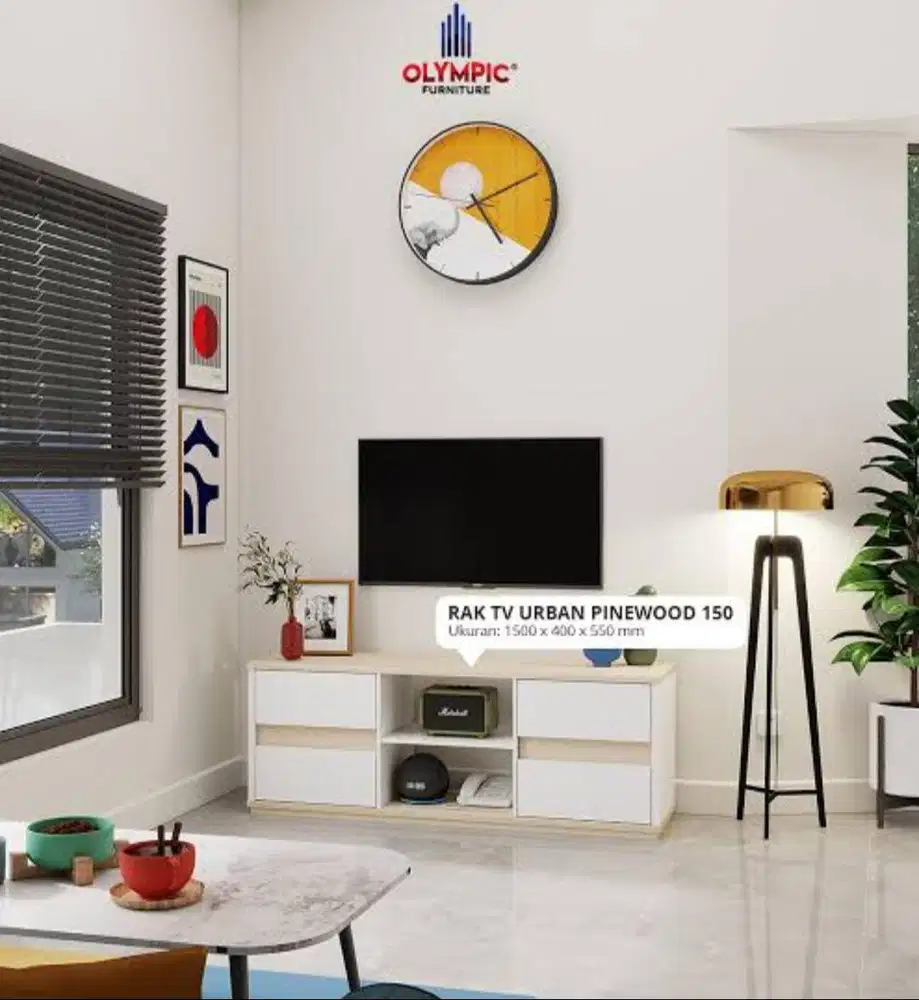 MEJA TV MINIMALIS OLYMPIC