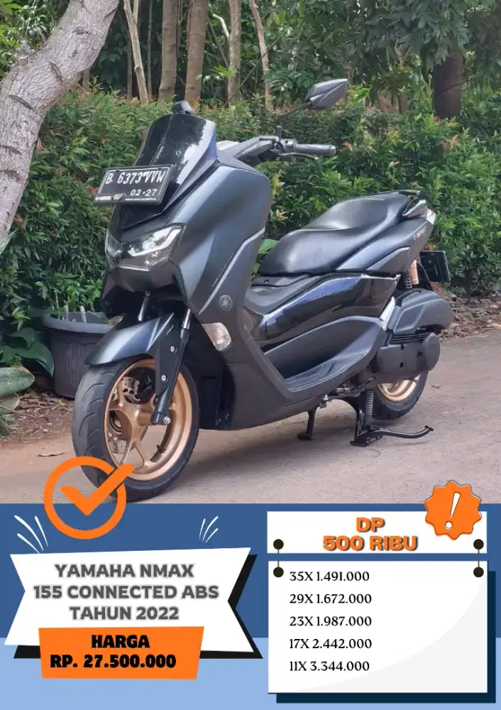 YAMAHA NMAX 155 CONNECTED ABS TAHUN 2022