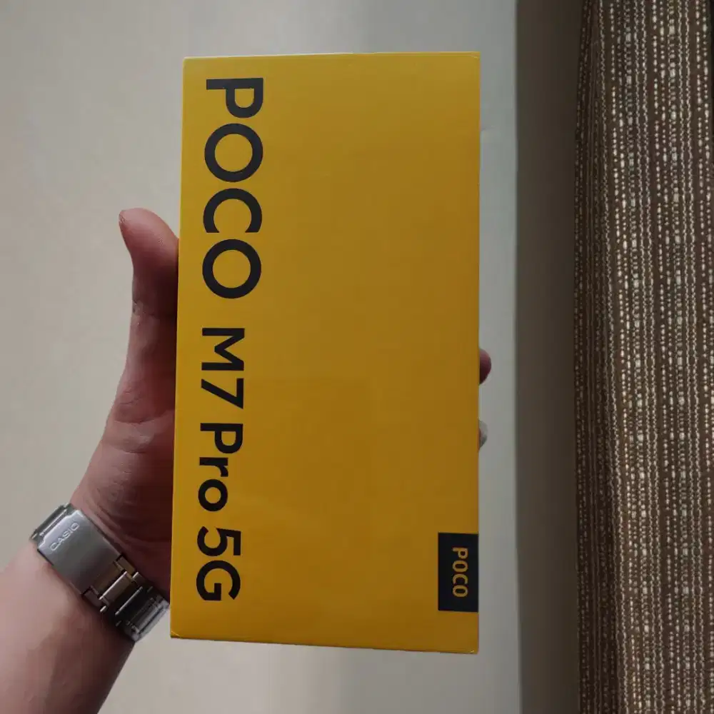 XIAOMI POCO M7 PRO 5G 8GB/256GB BARU SEGEL BOX GARANSI RESMI