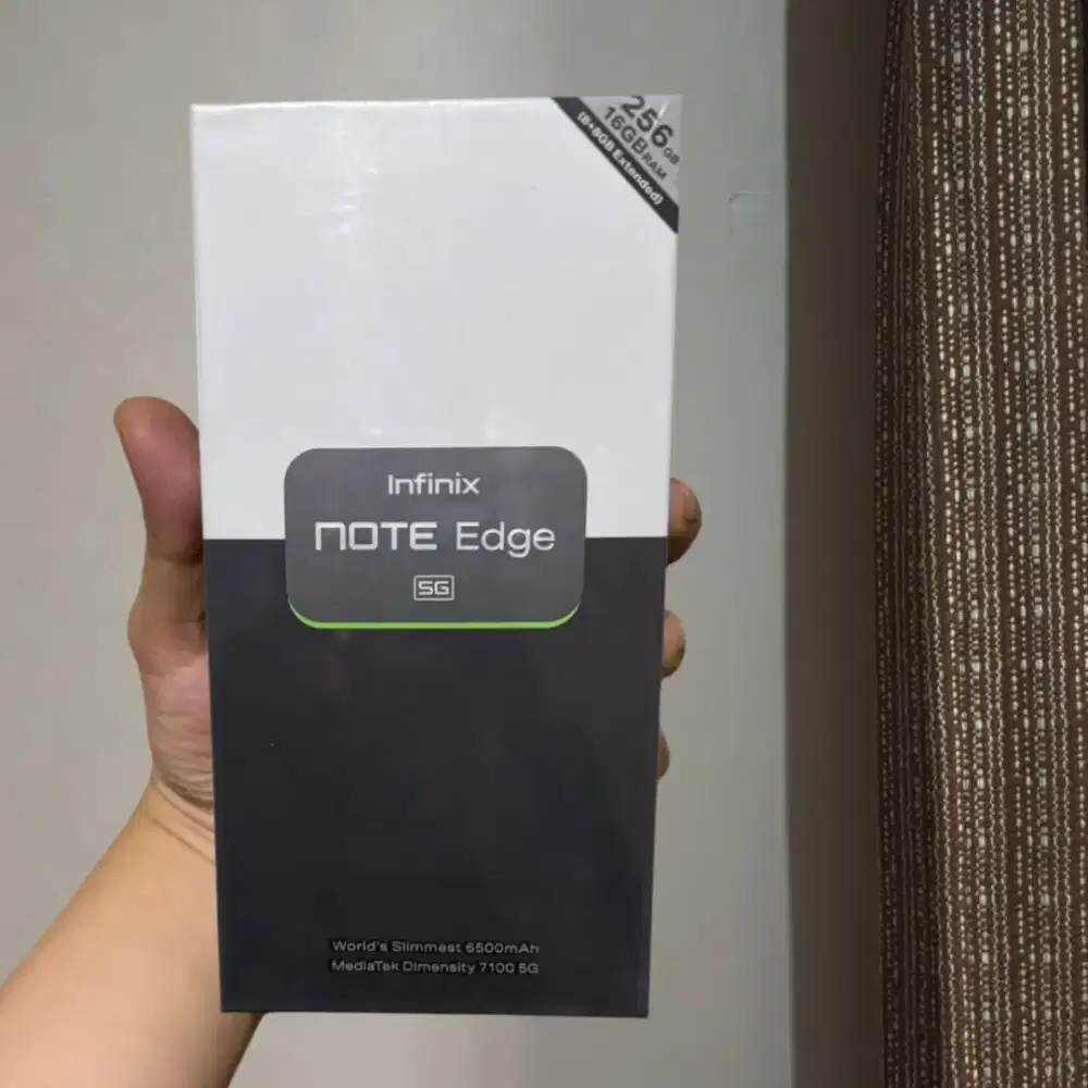 INFINIX NOTE EDGE 5G 8GB/256GB BARU SEGEL BOX GARANSI RESMI