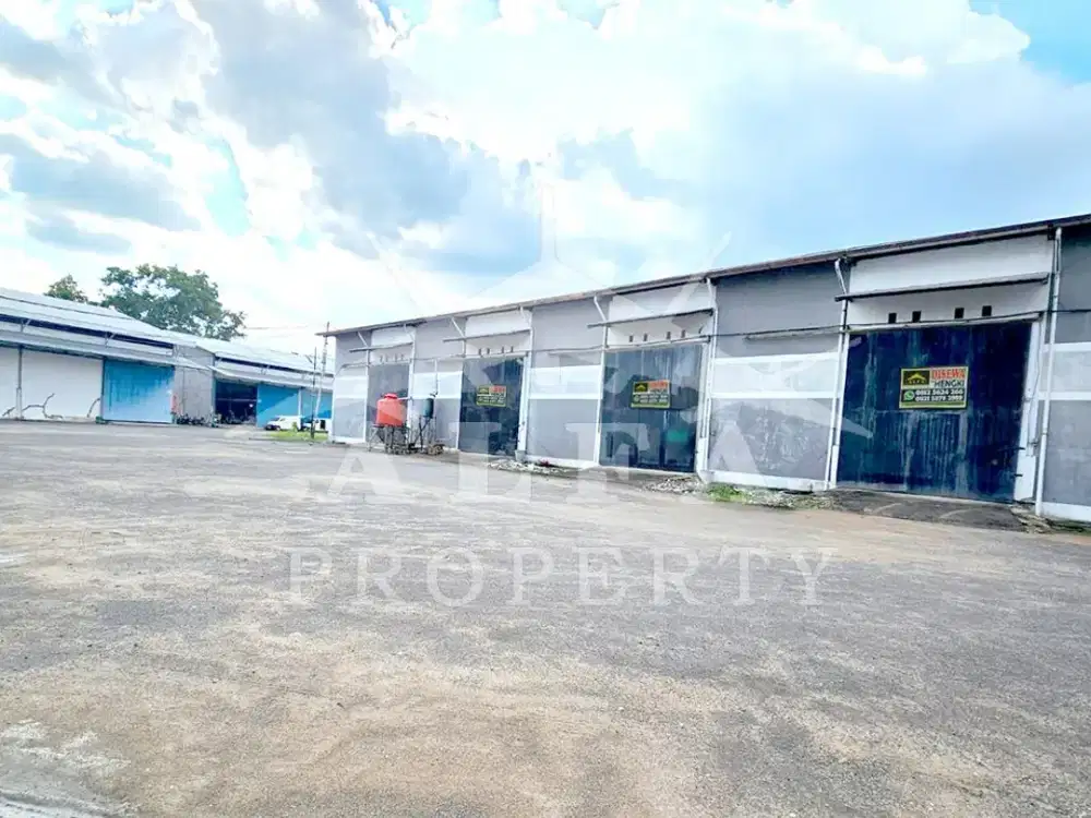 Sewa Cepat Gudang Jalur Kontainer Siap Pakai