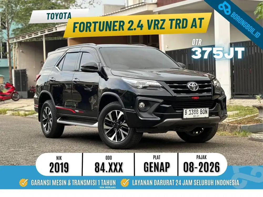 Toyota Fortuner 2.4 VRZ TRD AT 2018/2019 Full Record! | Pajero Terra