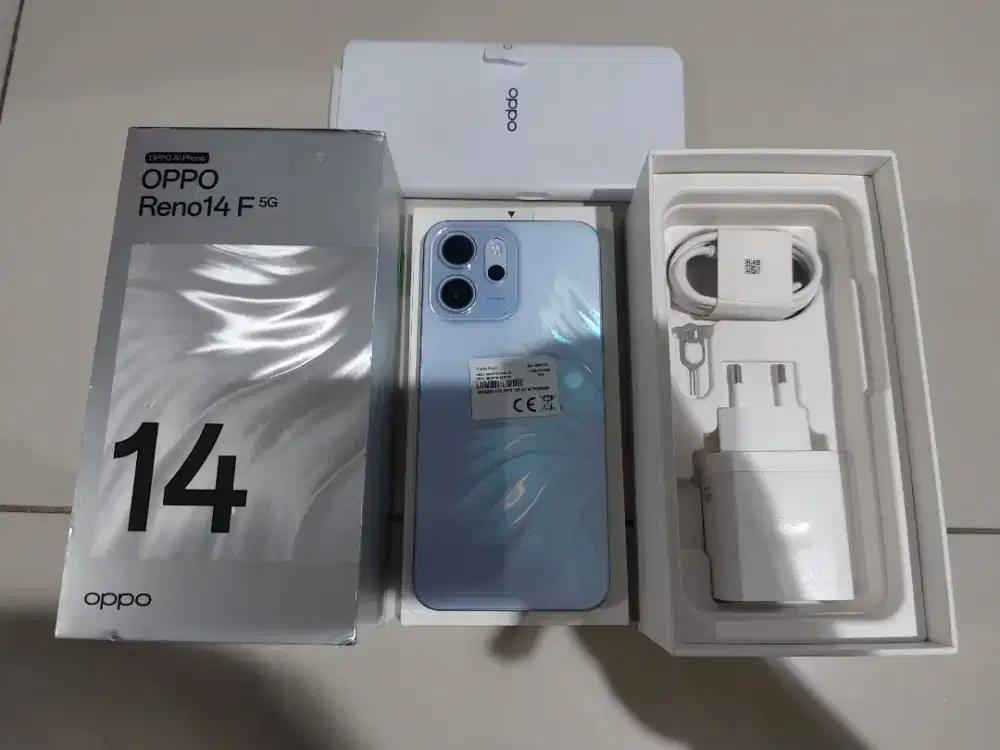 Oppo Reno 14F 12/256GB - Garansi Resmi - Like New