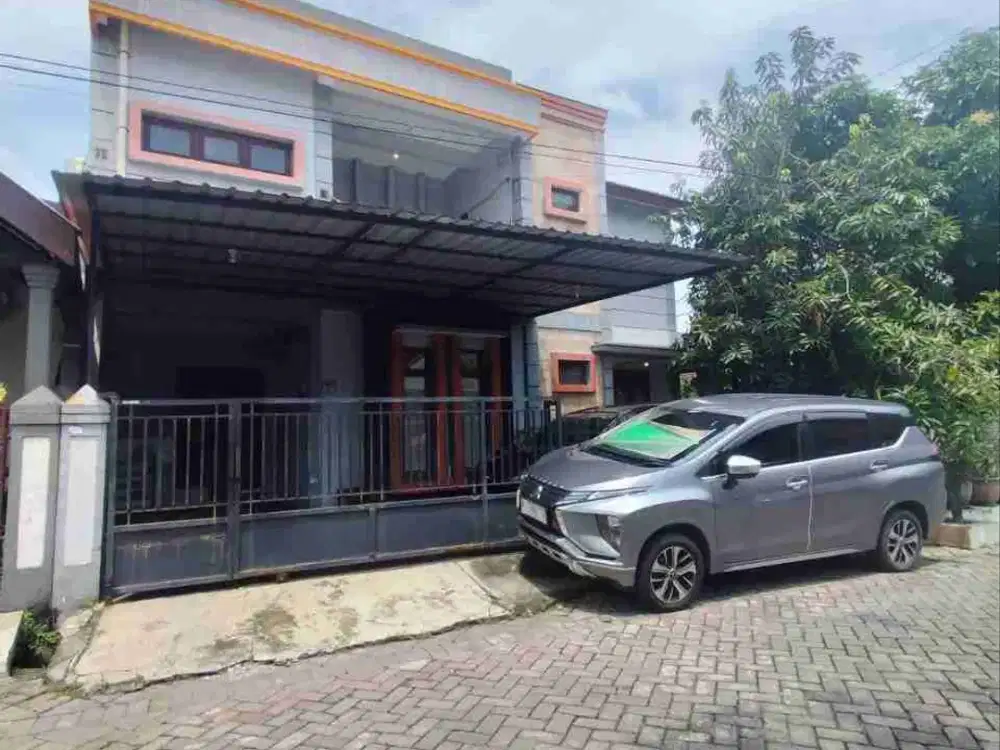 NIRWANA EKSEKUTIF HOOK‼️ Jual Rumah 2 Lantai Rungkut dekat MERR  Surabaya