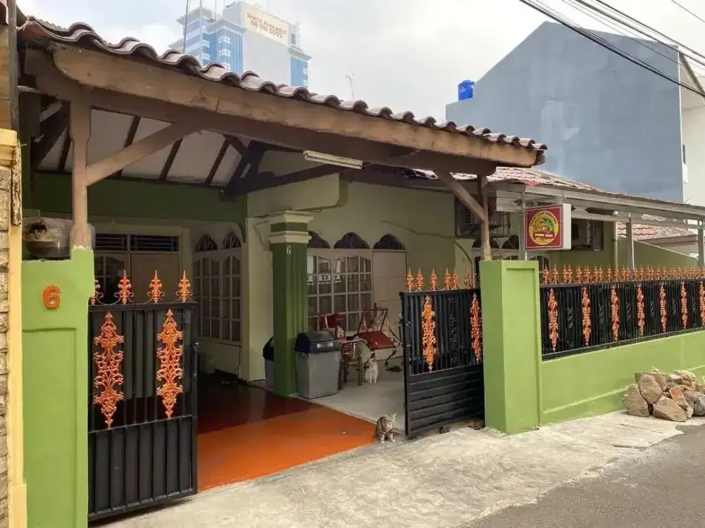 RUMAH CAKEP BANGET LUAS 2 LANTAI STRATEGIS TEBET BARAT DALAM – DEKAT TIS SQUARE & RS TEBET