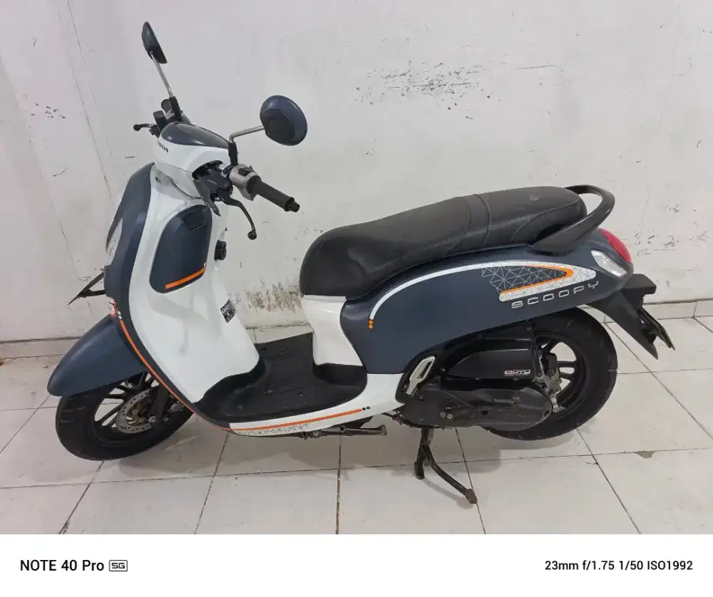 Jual beli scoopy th 2023 samping kompelik Andika hairi motor bjm