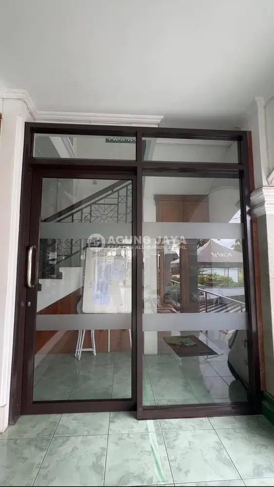 Jual pintu custome partisi aluminium