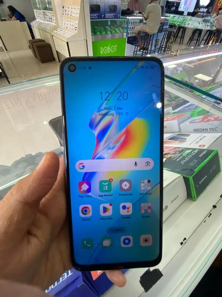 Oppo a54 6/128 hp+dus mins kadang bayang sntuh normal